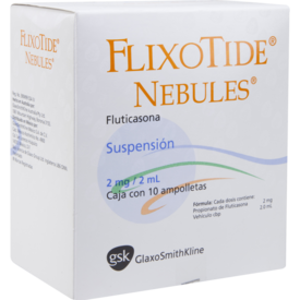 Flixotide Nebules 2mg Suspensión Para Nebulización 10 Ampolletas