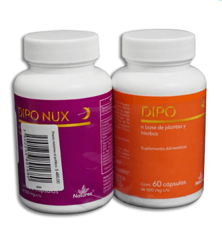 Dipo Dúo Oral con 2 Frascos (DIPO 30 Cápsulas, Dipo Nux 30 Cápsulas) Dipo Dúo Oral con 2 Frascos (DIPO 30 Cápsulas, Dipo Nux 30 Cápsulas)