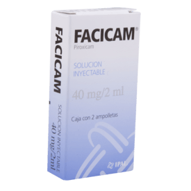 Facicam 40mg Solución Inyectable 2 Ampolletas