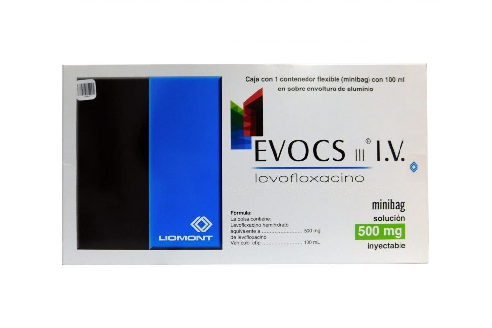 Evocs III I.V. 500mg Solución Inyectable