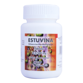 Estuvina Oral 500/2.5mg 30 Tabletas