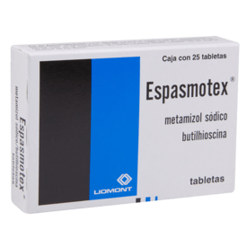 Espasmotex Oral 25 Tabletas