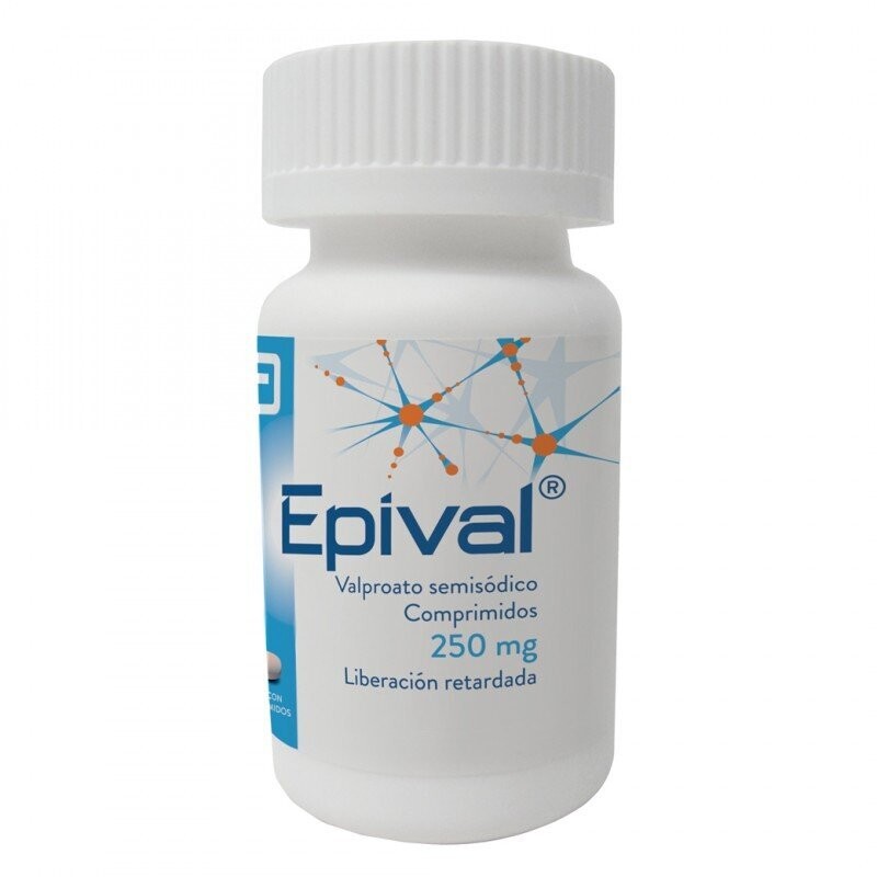 Epival 250mg Oral 30T comprimidos de Liberación Retardada