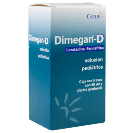 Dimegan-D Solución Oral Pedriátrica 60mL