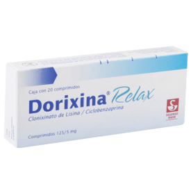 Dorixina Relax 125/5mg Oral 20 comprimidos