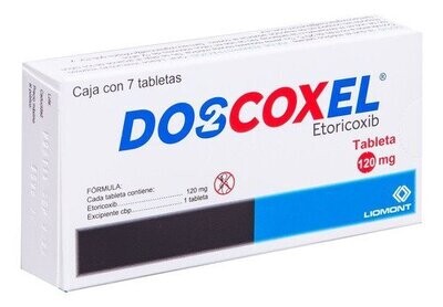Doscoxel 120mg Oral 7 Tabletas