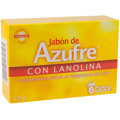 Jabón de Azufre Cutaneo Grisi 100g Jabón de Azufre Cutaneo Grisi 100g