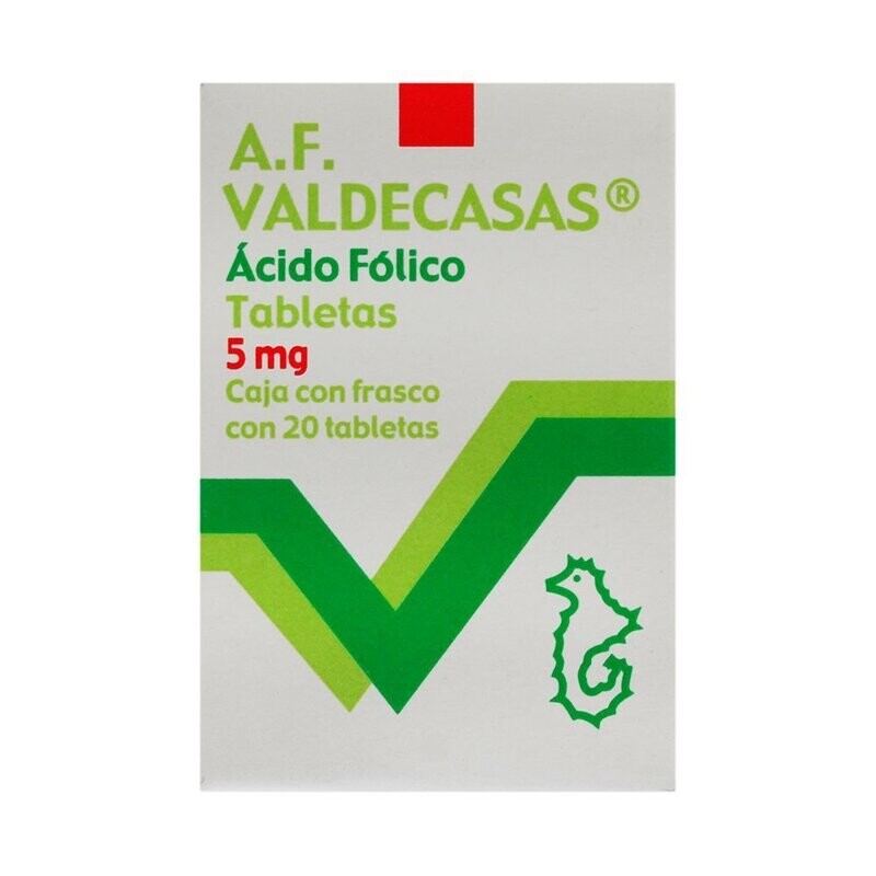 A.F Valdecasas 5mg oral 20 Tabletas A.F Valdecasas 5mg oral 20 Tabletas