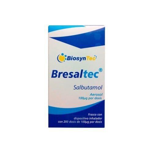 Bresaltec 100ug para Inhalación aerosol 200 Dosis Bresaltec 100ug para Inhalación aerosol 200 Dosis