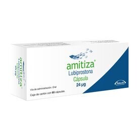 Amitiza 24mcg Oral 60 Cápsulas