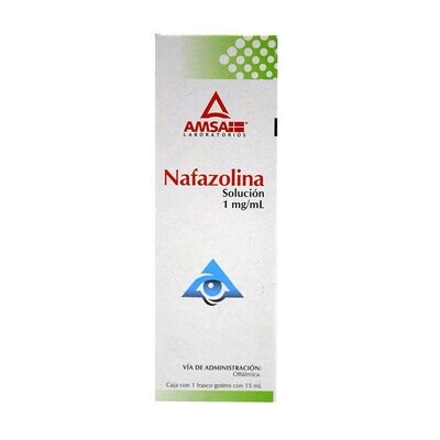Nafazolina Solución Oftalmica Gotas 15mL