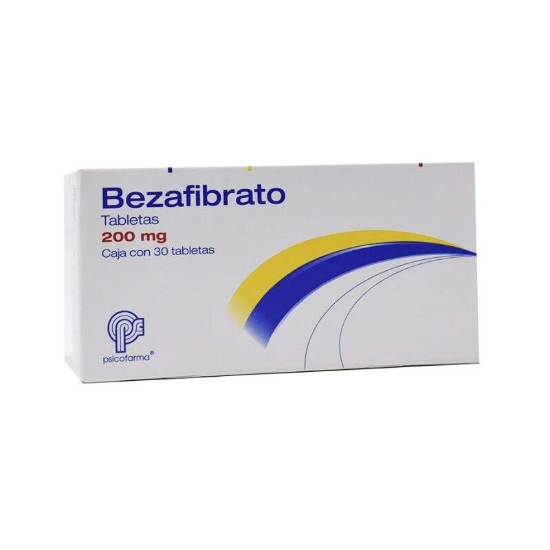 Bezafibrato 200mg Oral 30 Tabletas Bezafibrato 200mg Oral 30 Tabletas