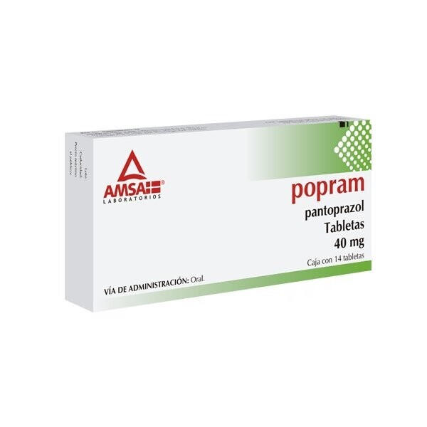 Popram 40mg Oral 14 Tabletas