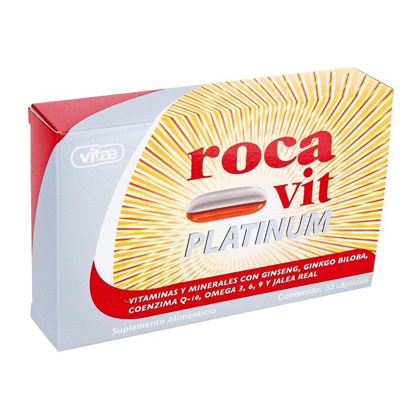 Roca Vit Platinum oral 30 Capsulas