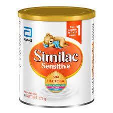 Similac Sensitive sin lactosa 375g