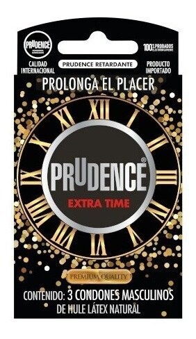Prudence Extra Time 3 preservativos Prudence Extra Time 3 preservativos