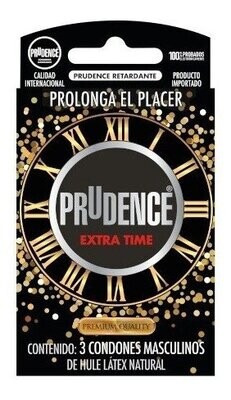 Prudence Extra Time 3 preservativos