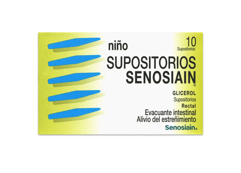 Senosain Niño 10 Supositorios Senosain Niño 10 Supositorios