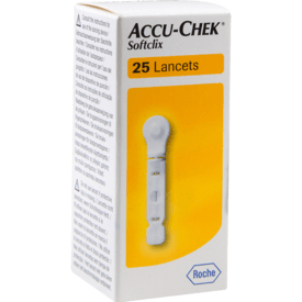 Lancetas Accu-Chek Sotfclik 25 piezas