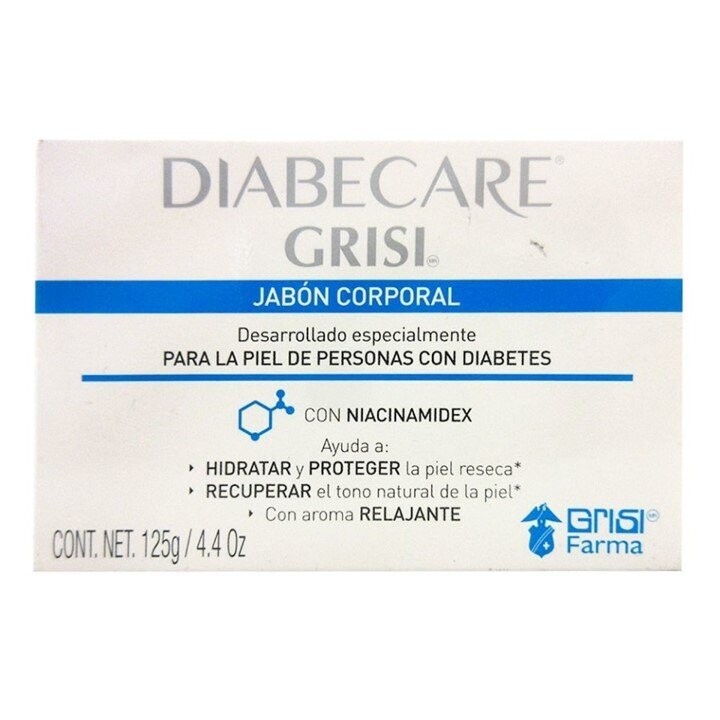 Diabecare Grisi Jabón Corporal 125mL Diabecare Grisi Jabón Corporal 125mL