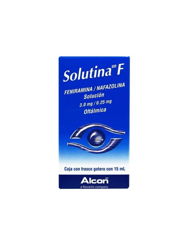 Solutina F Gotas oftálmicas 15mL Solutina F Gotas oftálmicas 15mL