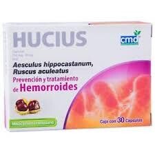 Hucius oral 30 cápsulas