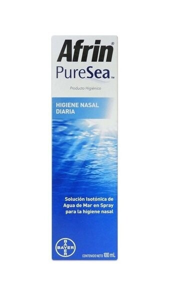 Afrin Pure Sea Solución Isotónica Spray 100mL Afrin Pure Sea Solución Isotónica Spray 100mL