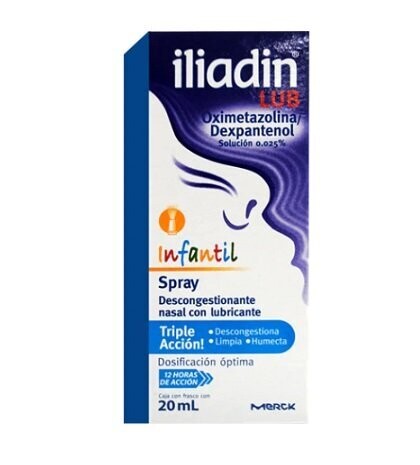 Farmacias del Ahorro  Iliadin lub en spray 20 ml infantil