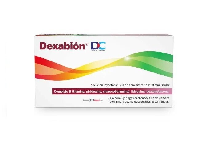 Dexabion DC Solución Inyectable 3 jeringas prellenadas