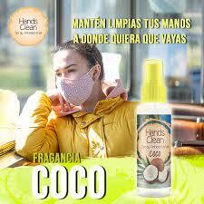 Spray Antibacterial Solución 60mL de Coco Spray Antibacterial Solución 60mL de Coco