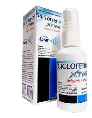 Cicloferon Xtrm Solución Cutánea 50mL Cicloferon Xtrm Solución Cutánea 50mL