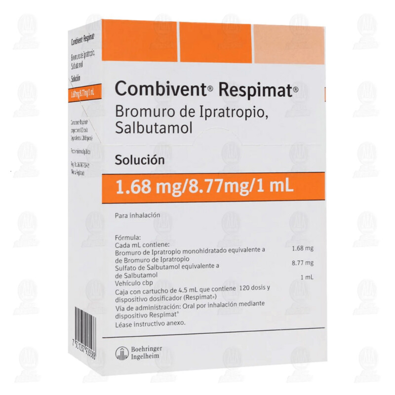 Combivent Respimat Inhalación 120 Dósis Combivent Respimat Inhalación 120 Dósis