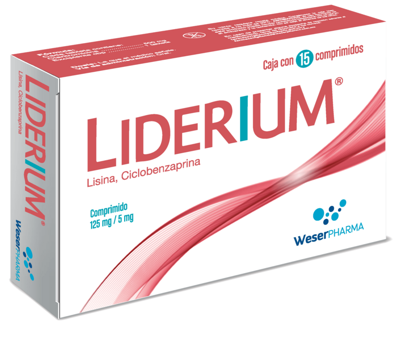 Liderium Oral 15 Comprimidos