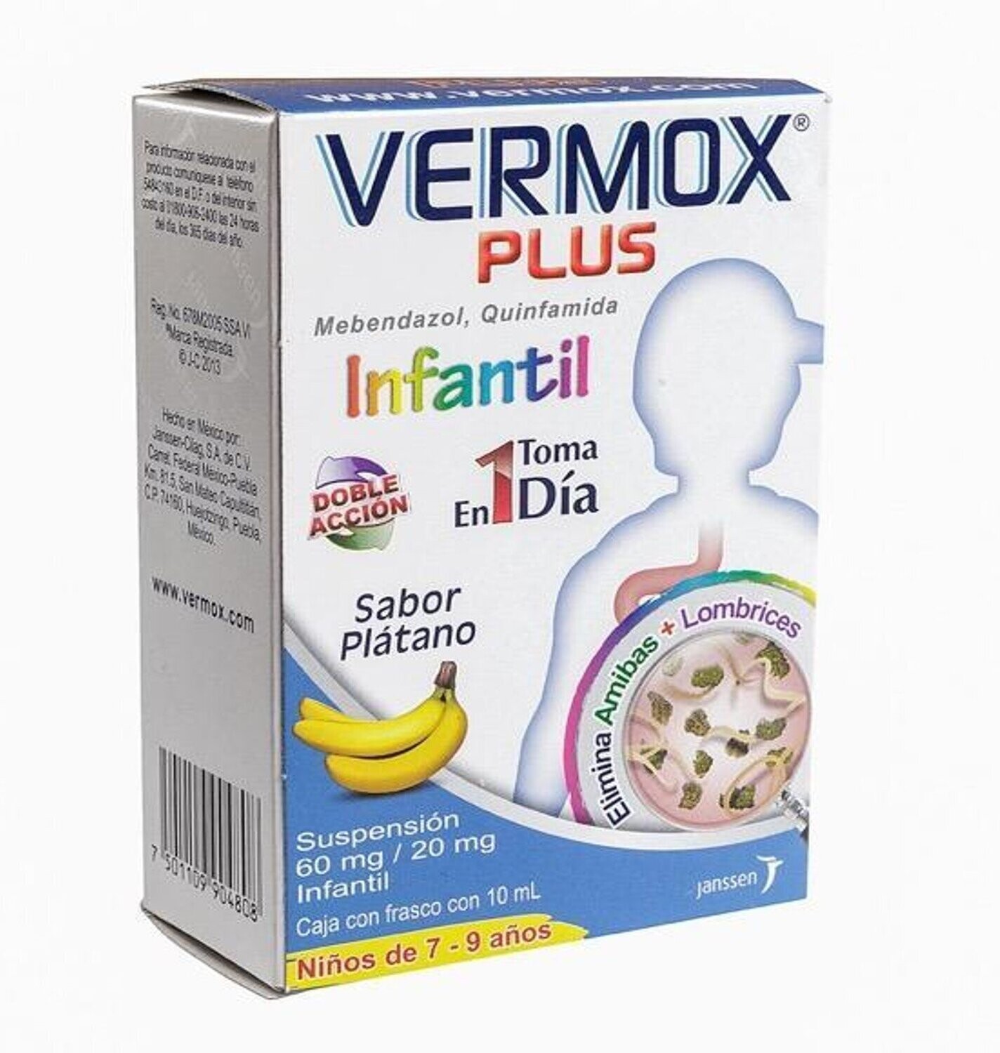 Vermox Plus Suspension Infantil