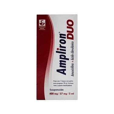 Ampliron Duo 400/57mg Suspensión Oral 70mL