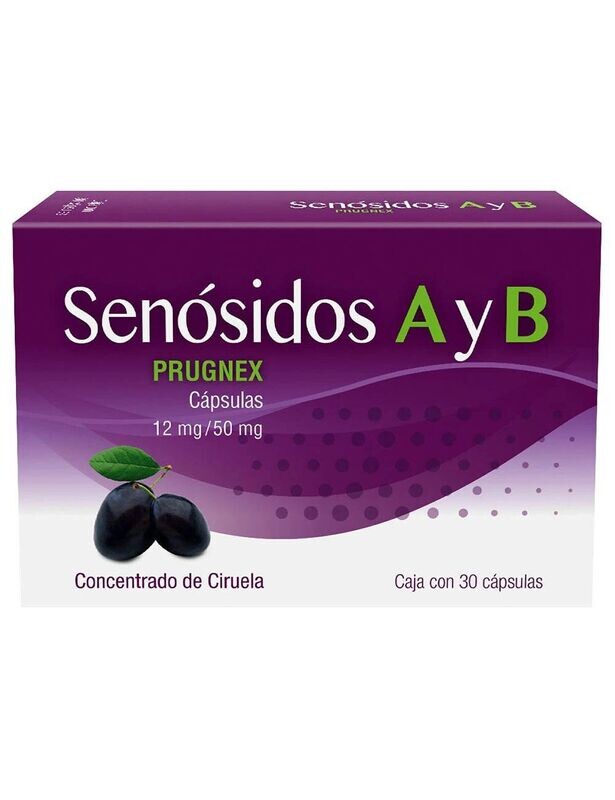 Senósidos A y B Oral 30 Cápsulas Senósidos A y B Oral 30 Cápsulas