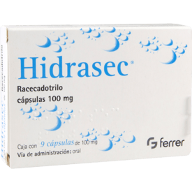 Hidrasec 100mg oral 9 Cápsulas