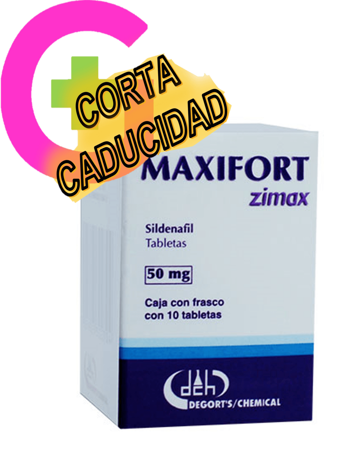 Maxifort 50mg oral 10 Tabletas