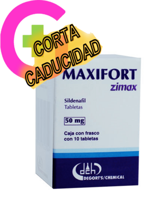 Maxifort 50mg oral 10 Tabletas