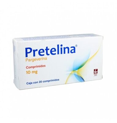 Pretelina 10mg oral 20 comprimidos