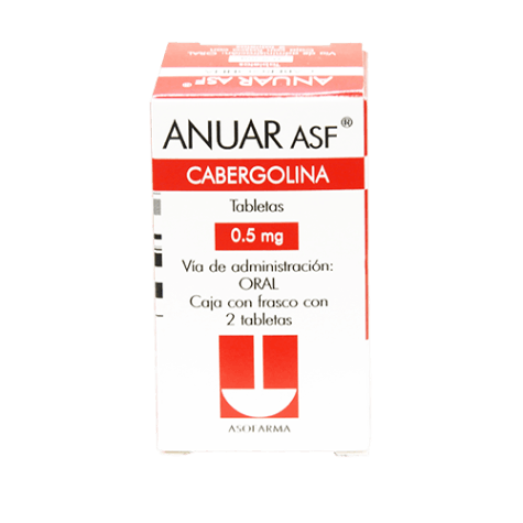 Anuar ASF oral 0.5mg 2 Tabletas