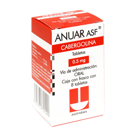 Anuar ASF oral 0.5mg 8 comprimidos