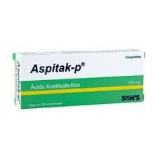 Aspitak-P oral100mg 30 comprimidos