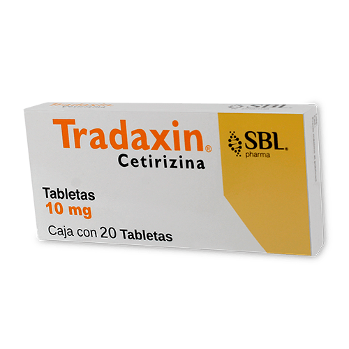 Tradaxin oral 10mg 20 Tabletas