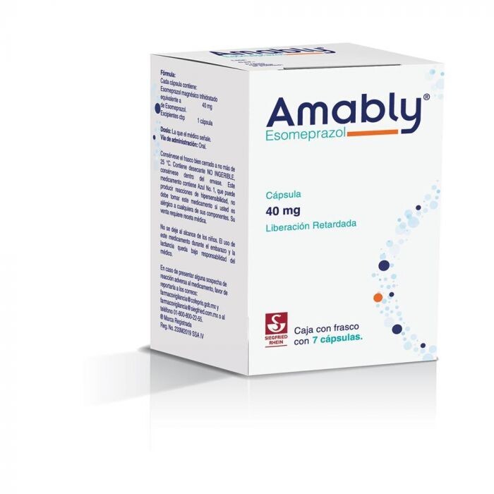 Amably 40mg oral 14 cápsulas Amably 40mg oral 14 cápsulas