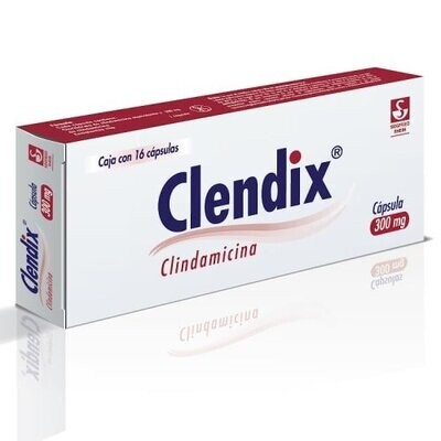 Clendix 300mg oral 16 Cápsulas