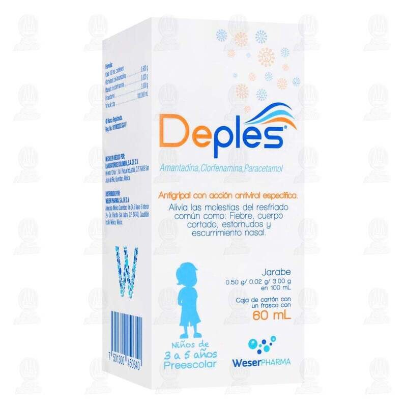 Deples jarabe oral 60mL Deples jarabe oral 60mL