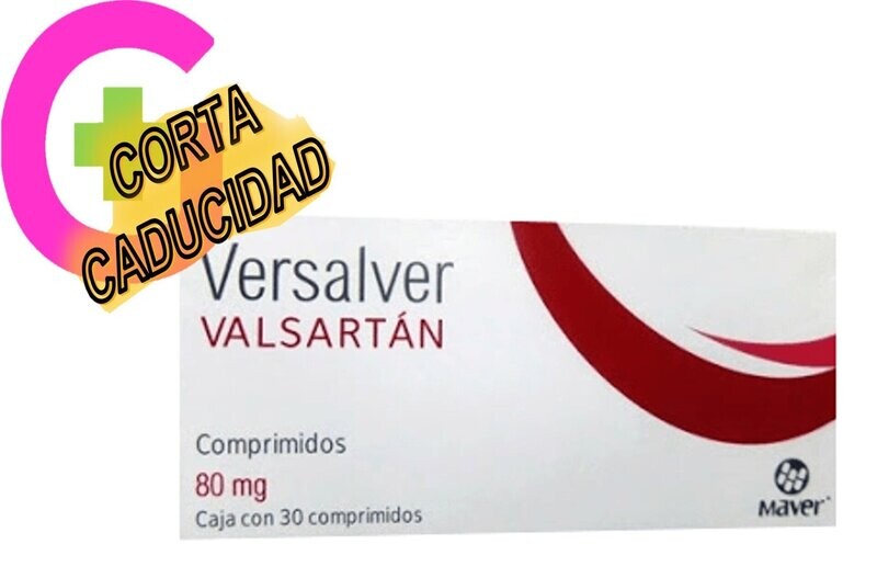 Versalver 80mg oral 30 Tabletas Versalver 80mg oral 30 Tabletas