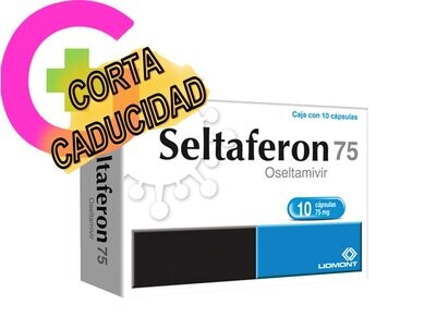 Seltaferon 75mg oral 10 cápsulas