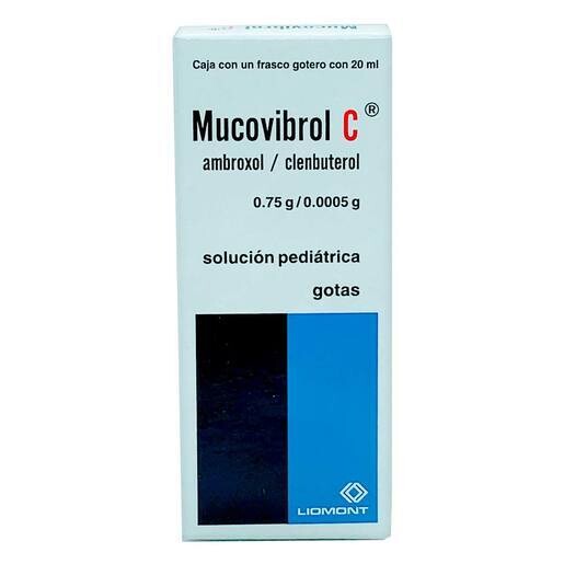 Mucovibrol C Solución oral Gotas 20mL Mucovibrol C Solución oral Gotas 20mL